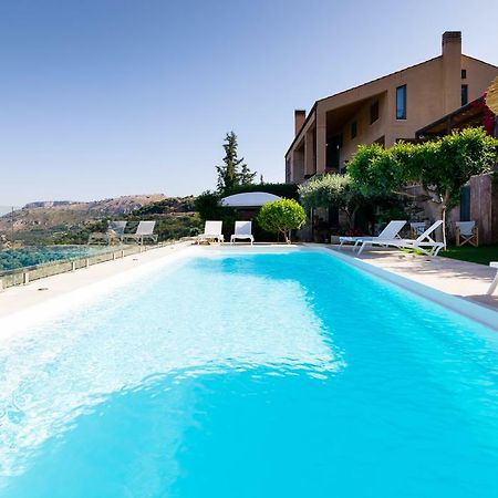 Villa Vollard With Amazing View Pool Iráklio Kültér fotó