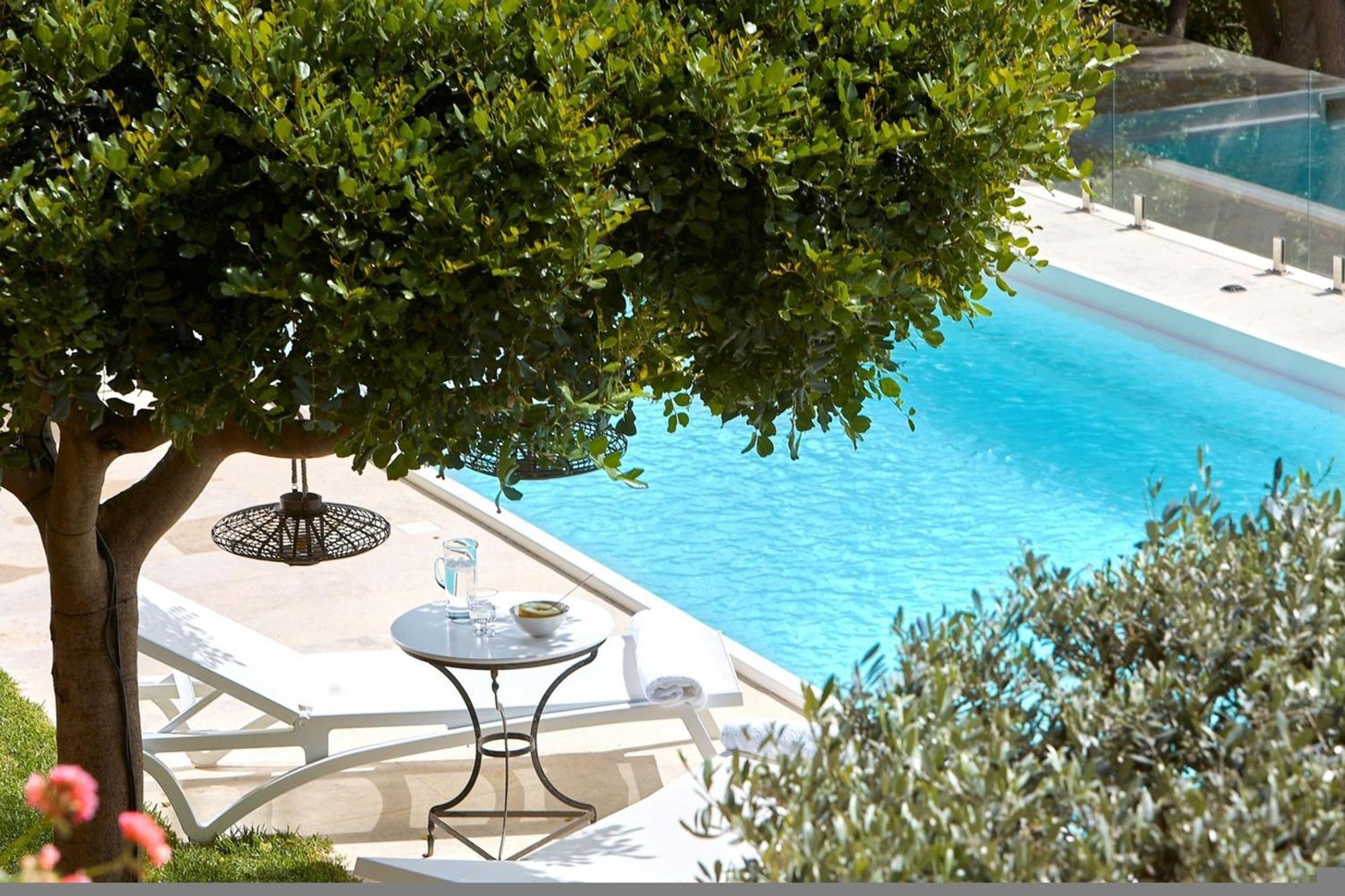 Villa Vollard With Amazing View Pool Iráklio Kültér fotó