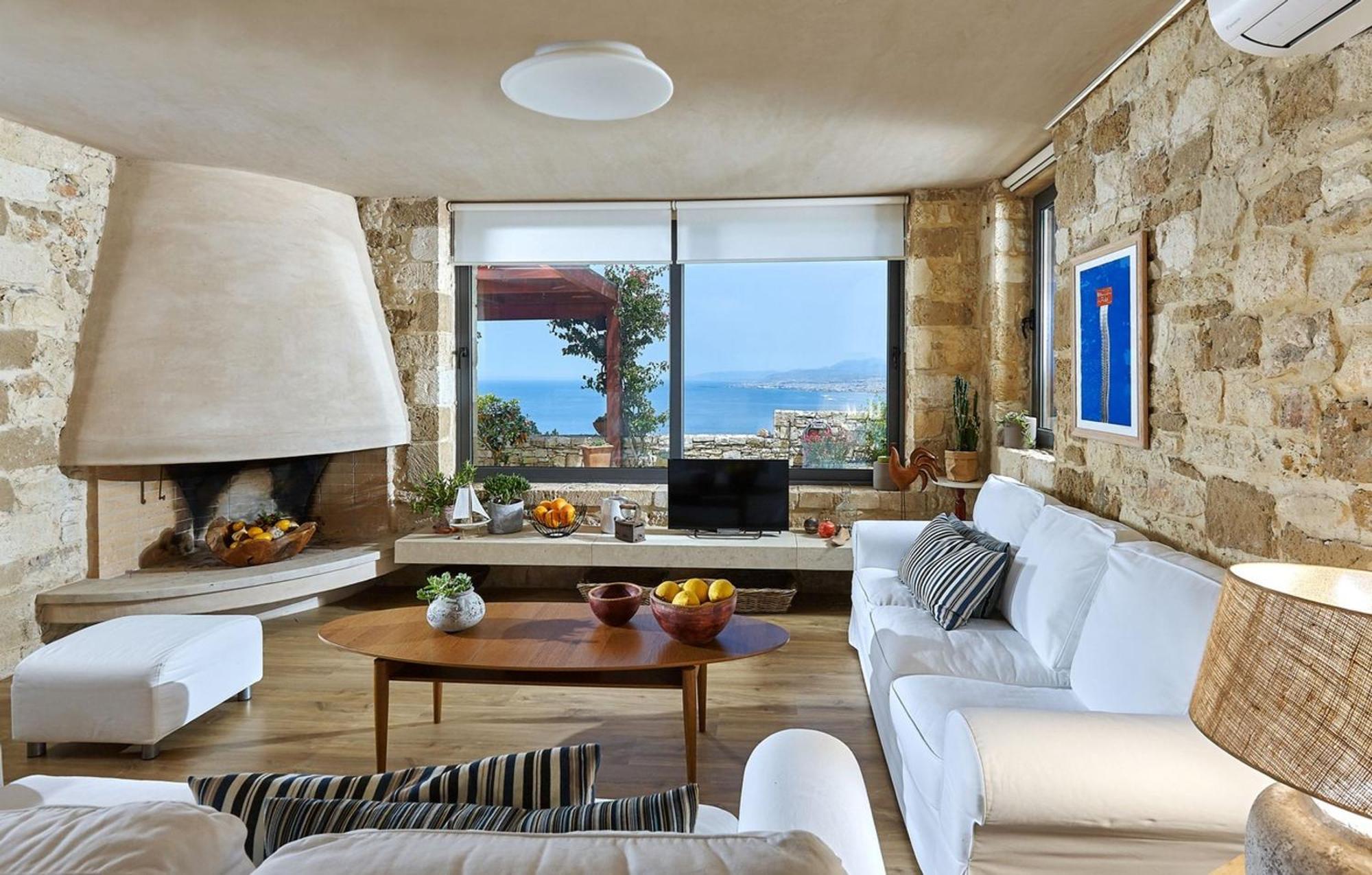 Villa Vollard With Amazing View Pool Iráklio Kültér fotó