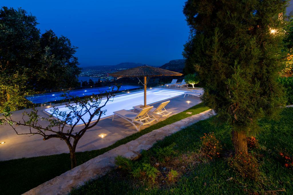 Villa Vollard With Amazing View Pool Iráklio Létesítmények fotó